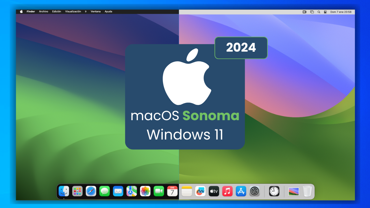 Cómo Instalar macOS 14 Sonoma en Windows 11 23H2