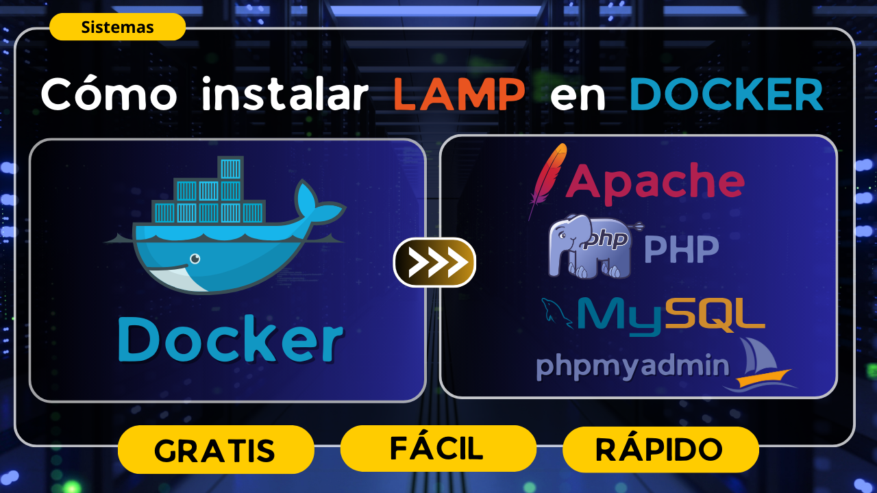 Cómo Instalar LAMP en Docker con PhpMyAdmin | Guía desde 0