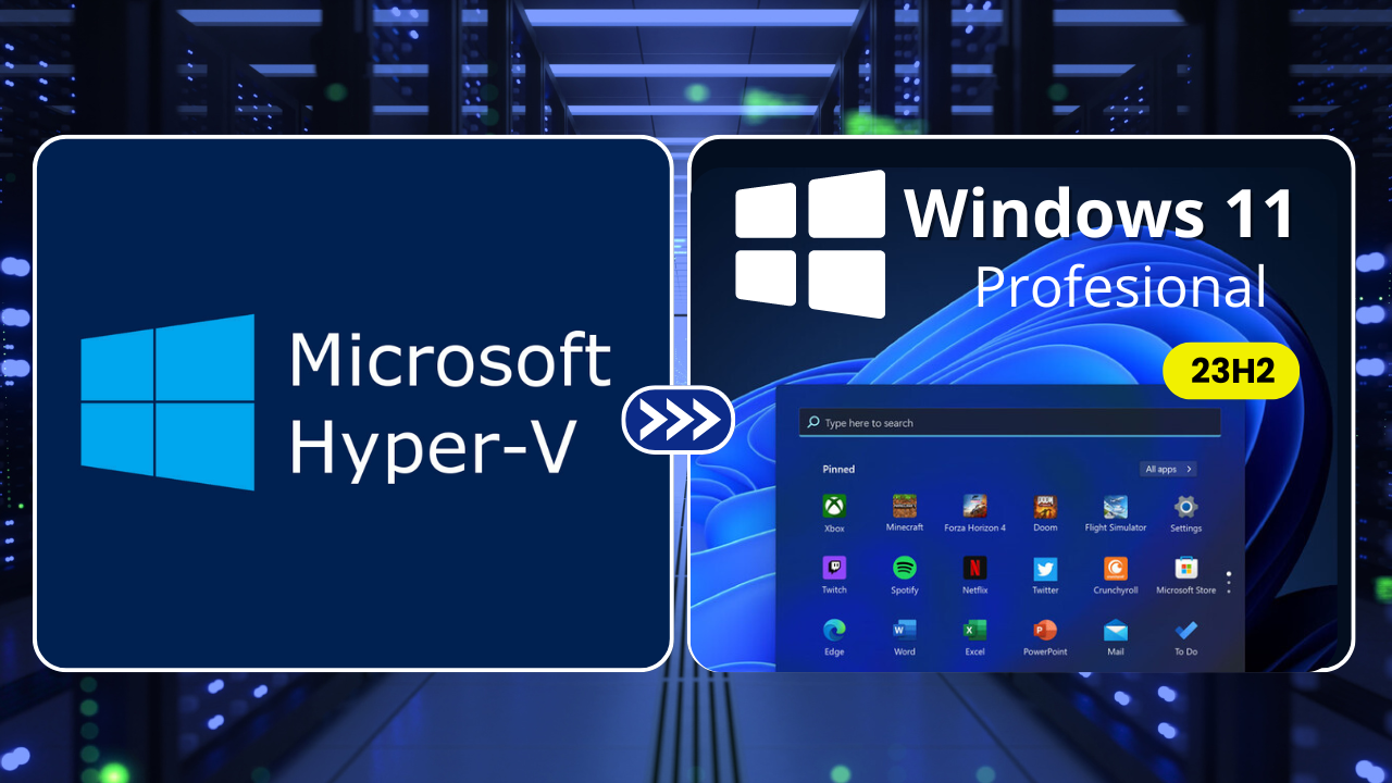 Cómo Instalar Microsoft Hyper-V en Windows 11 Pro 23H2