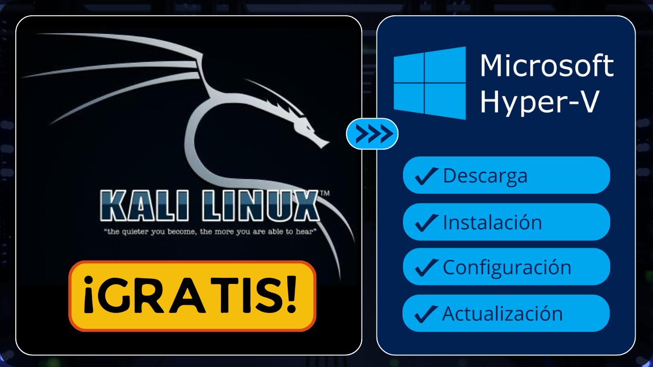 Cómo Instalar Kali Linux en una Máquina Virtual de Hyper-V